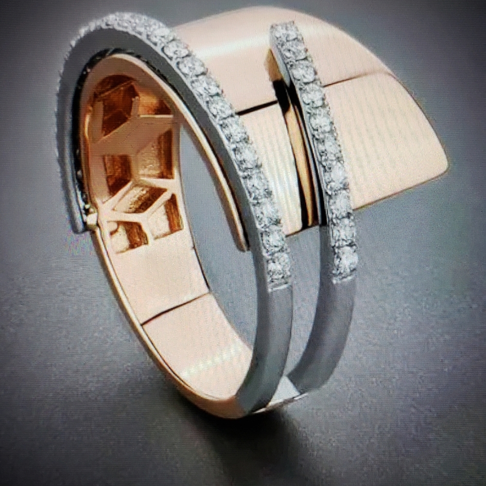 Sterling silver women's white sapphire unique and